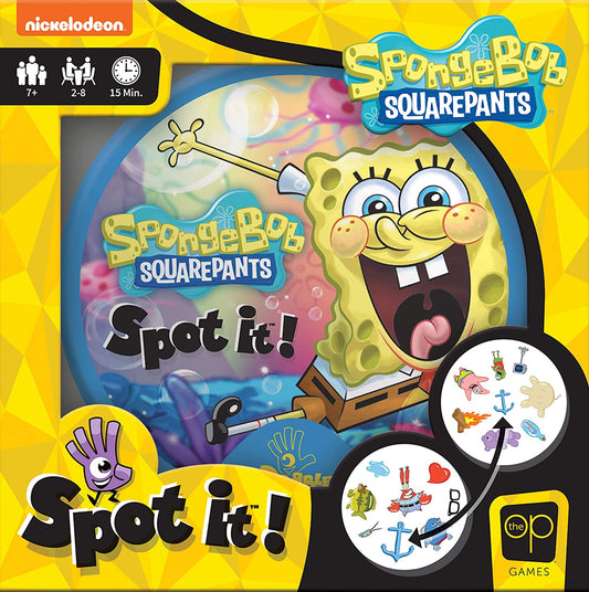 Spot It SpongeBob SquarePants Edition Card Game