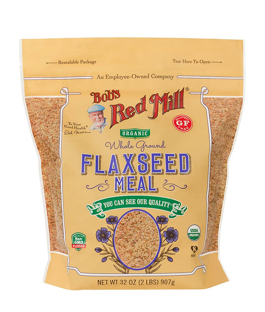 Organic Flaxseed Meal Bobs Red Mill 32oz