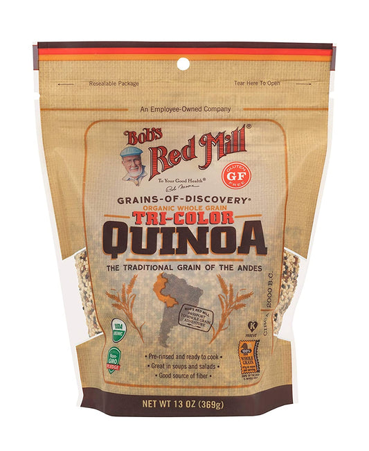 Organic Tri Color Quinoa Bobs Red Mill 13oz