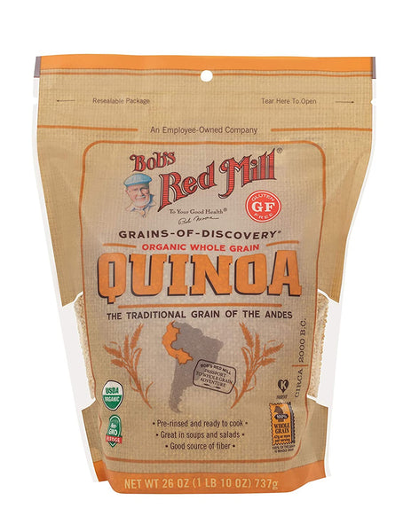 Organic White Quinoa Bobs Red Mill 26oz 4pk