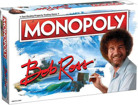 MONOPOLY Bob Ross  Edition Painting