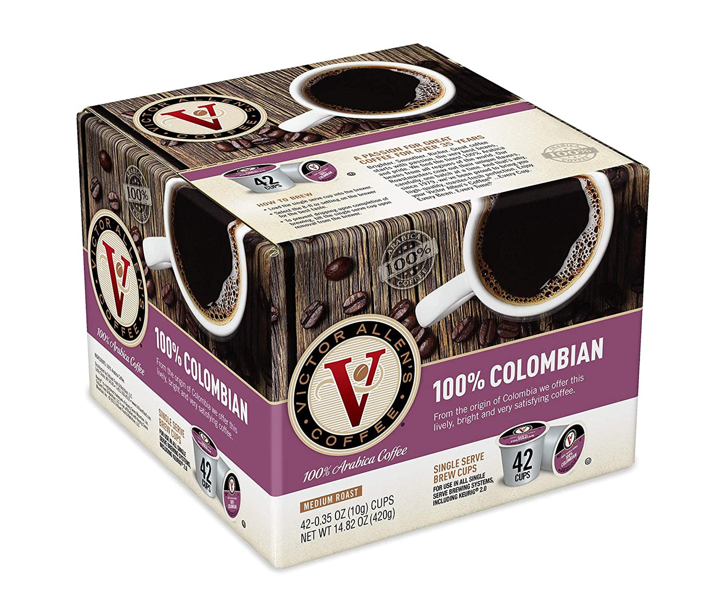 Victor Allens Coffee 100 percent Colombian Coffee