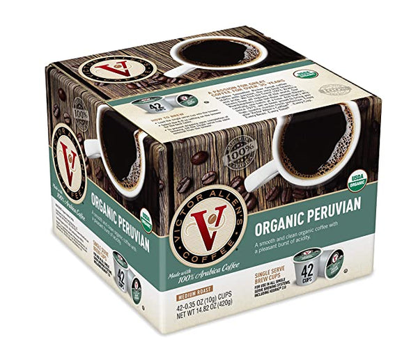 Victor Alles Coffee Organic Peruvian Coffee 42 Ct