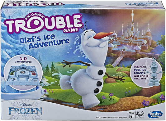 Frozen Olafs Ice Adventure Trouble Game