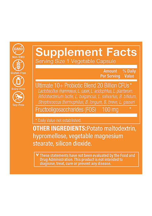 The Vitamin Shoppe Ultimate 10plus Probiotics