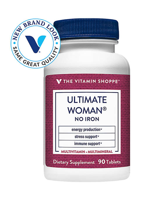 The Vitamin Shoppe Ultimate Woman Iron 90 Tablets