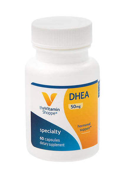 The Vitamin Shoppe DHEA Hormonal Support  50 MG