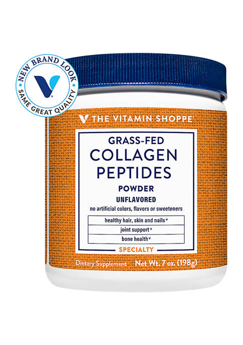 The Vitamin Shoppe Collagen Peptides Powder Unflavored 7 Ounces
