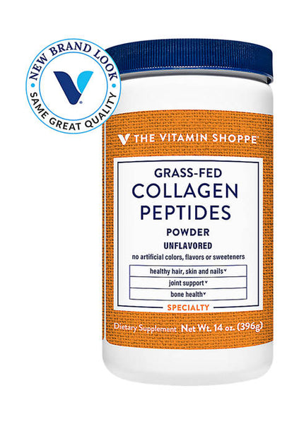 The Vitamin Shoppe Collagen Peptides Powder Unflavored 14 Ounces