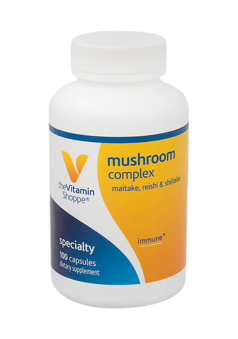 The Vitamin Shoppe Mushroom Complex 100 Capsules