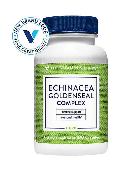 The Vitamin Shoppe Echinacea Goldenseal Complex