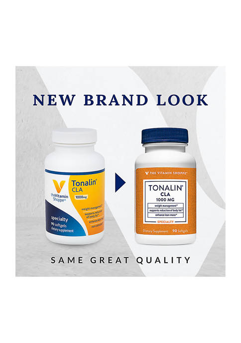 The Vitamin Shoppe Tonalin CLA 1000 MG 90 Softgels