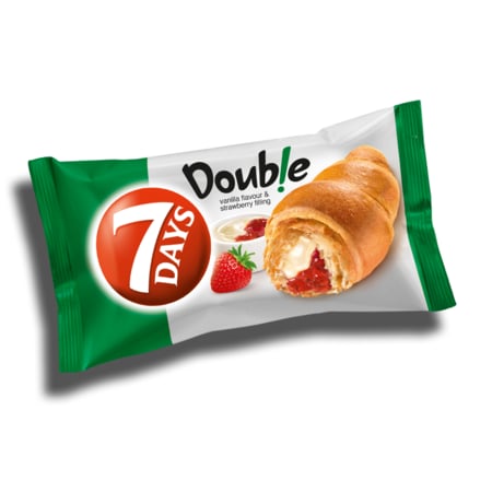 Strawberry and Vanilla Croissant 2.65oz