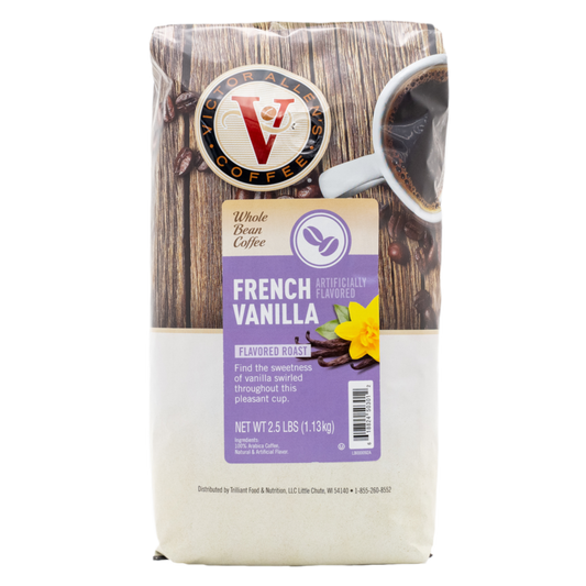 Victor Allens Coffee Whole Bean French Vanilla