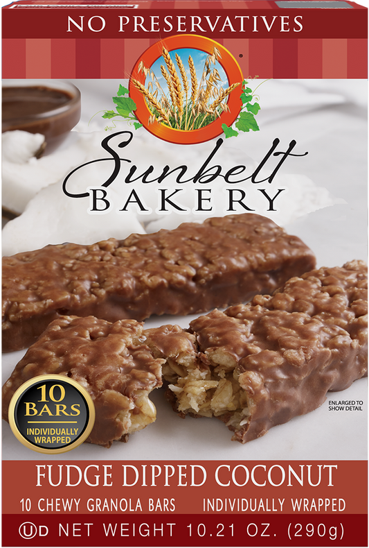 Sunbelt Bakery Fudge Dipped Coconut Granola Bars