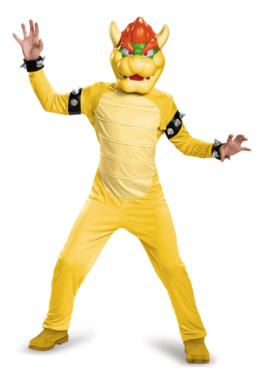 Bowser Deluxe Boys Costume 10 to 12