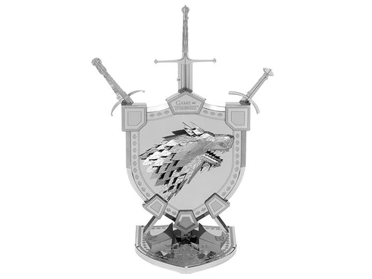 Metal Earth Game of Thrones  Iconx House Stark Sigil