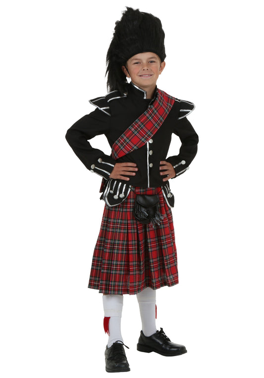 Kids Scottish Costume Medium