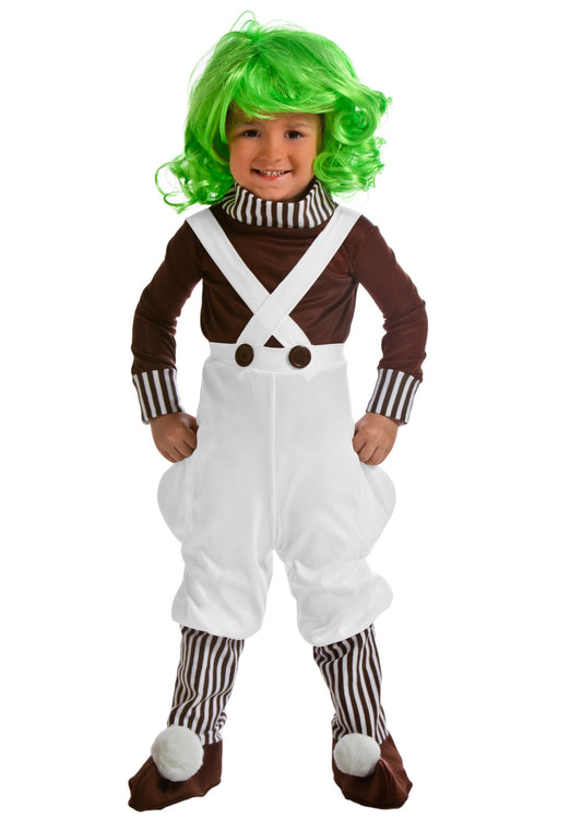 Chocolate Factory Worker Costume for Toddlers 25 Months