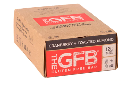 The Gluten Free Bar  Cranberry Toasted Almond  12 Bars