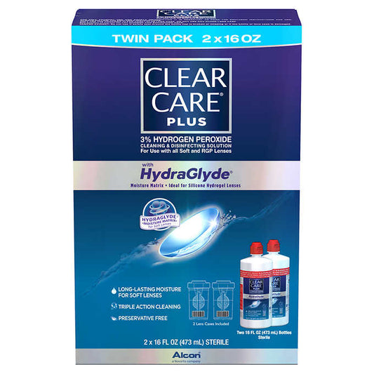 Clear Care Plus Cleaning & Disinfecting Solution, 32 Ounces - Mega Shopper Worldwide