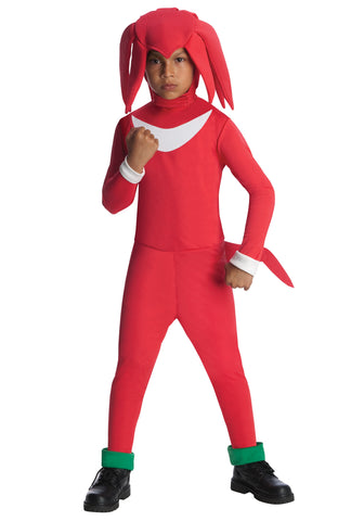 Knuckles Video Game Kids Costume Large