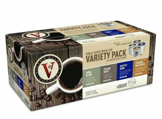 Victor Allens Coffee  Variety Pack 96 Count